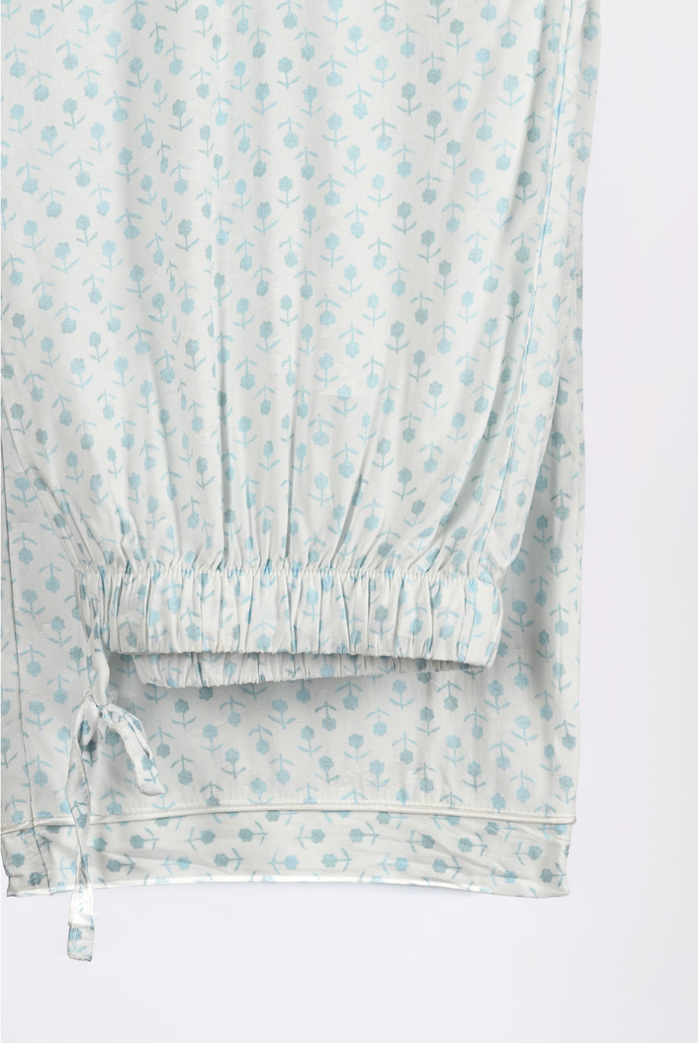 Soft blue floral pattern Pajama