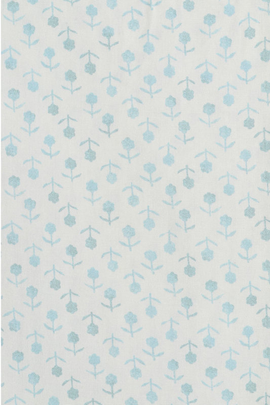 Soft blue floral pattern Pajama